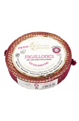 Mejillones de las Rías Gallegas en Escabeche Oliva 16/20 p. Grandes Conservas de Cambados Gourmet 280 ml
