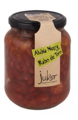 Alubia Negra con Rabo de Toro Juker 660 gr