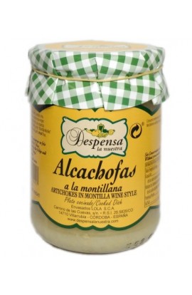 Alcachofas a la Montillana Despensa La Nuestra 410 gr
