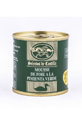 Paté Mousse de Pato a la Pimienta Verde Selectos de Castilla 95 gr