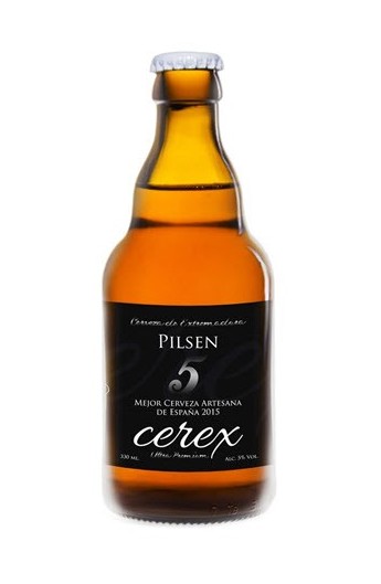 Cerveza Pilsen 5 Cerex 33 cl