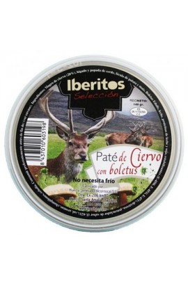 Paté de Ciervo con Boletus Iberitos 140 gr